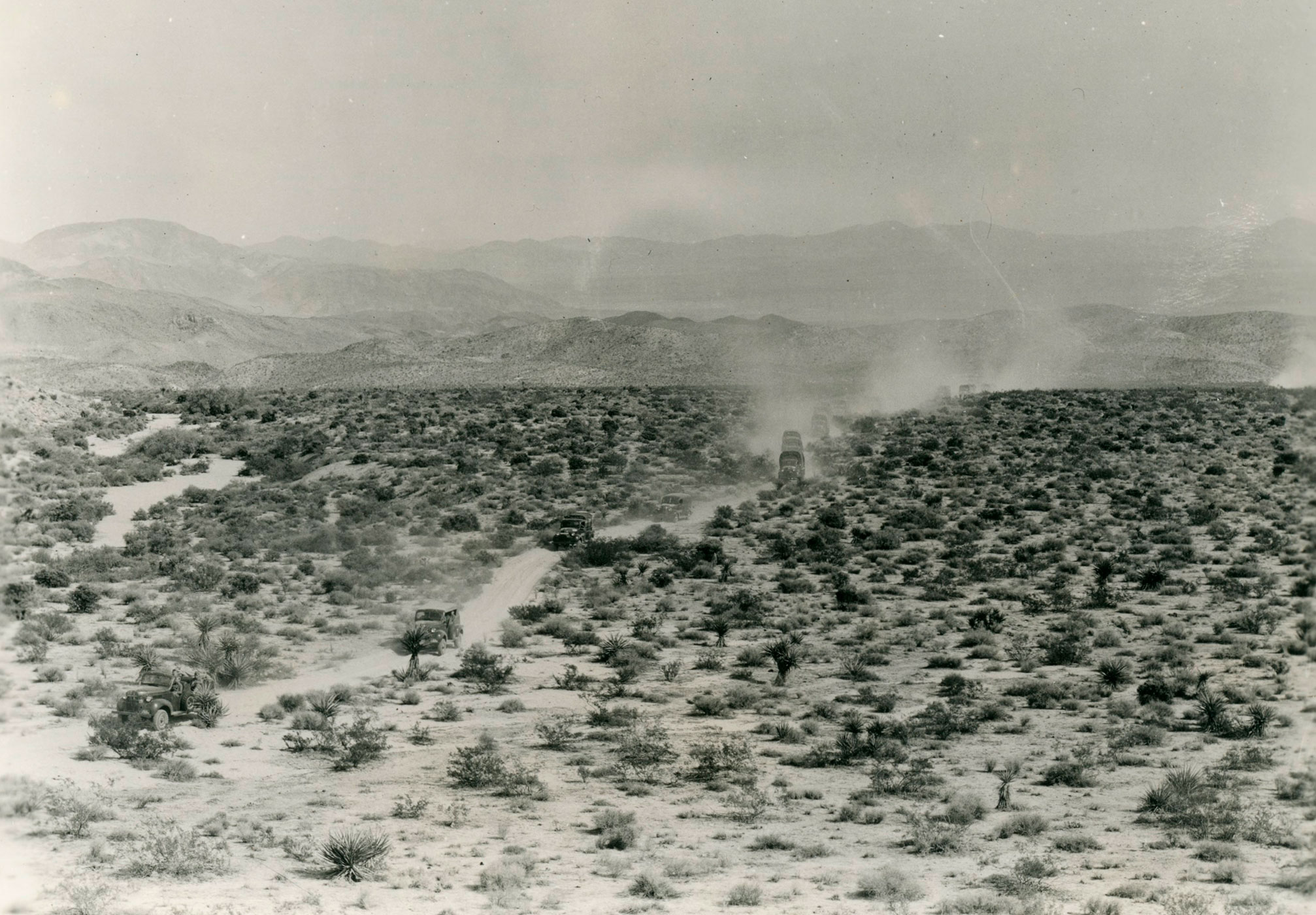 Army Convoy, Pinto Basin